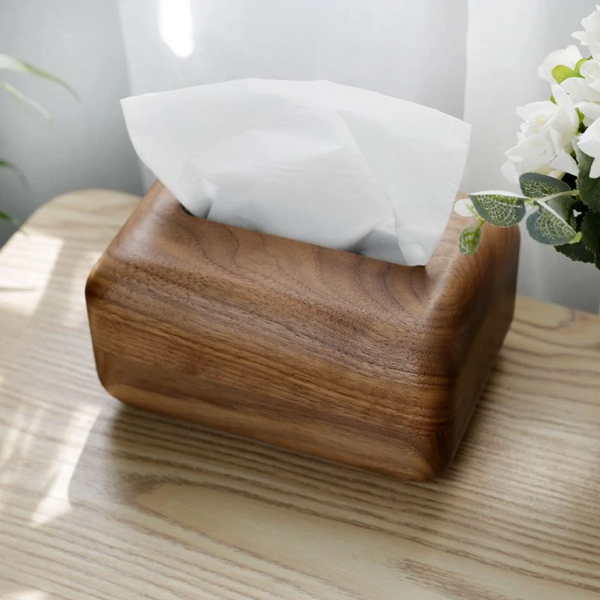 Wooden Tissue Dispenser