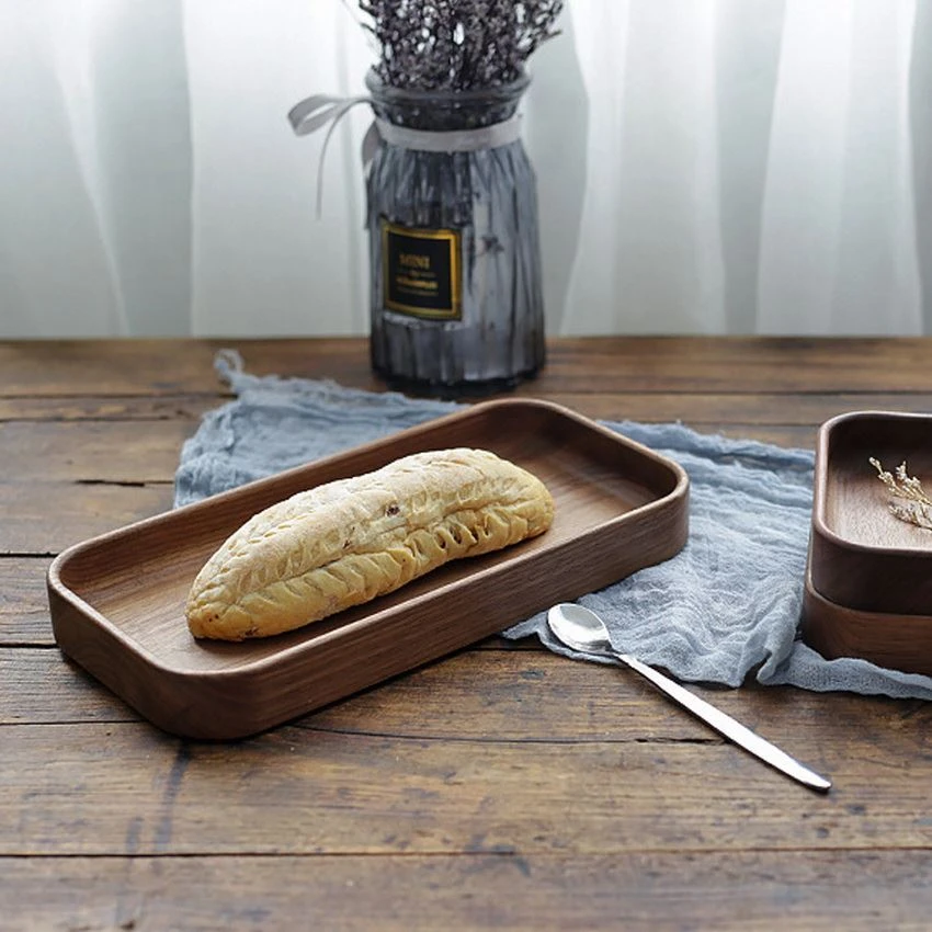 Wooden Square Plate