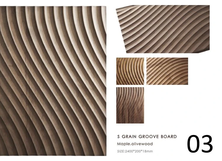 product-1-1 2. Variety brown colors selection of Wave Wooden Panel