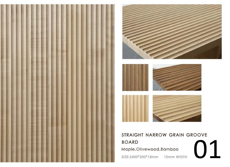 Straight Narrow Grain Groove Board