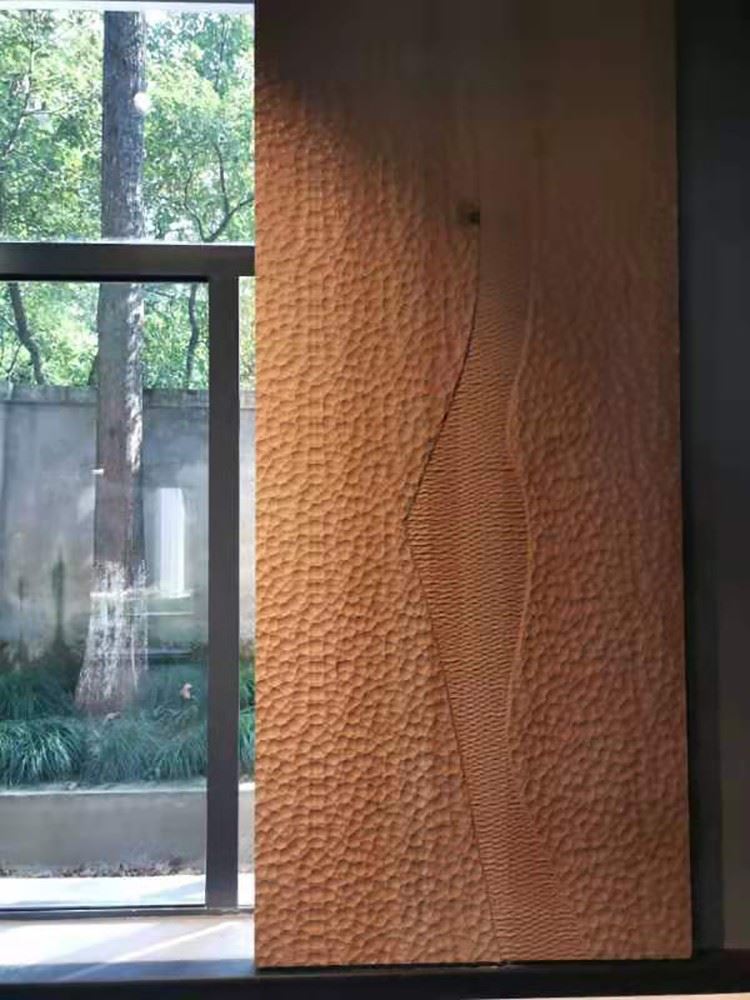 Reclaimed wood wall planks