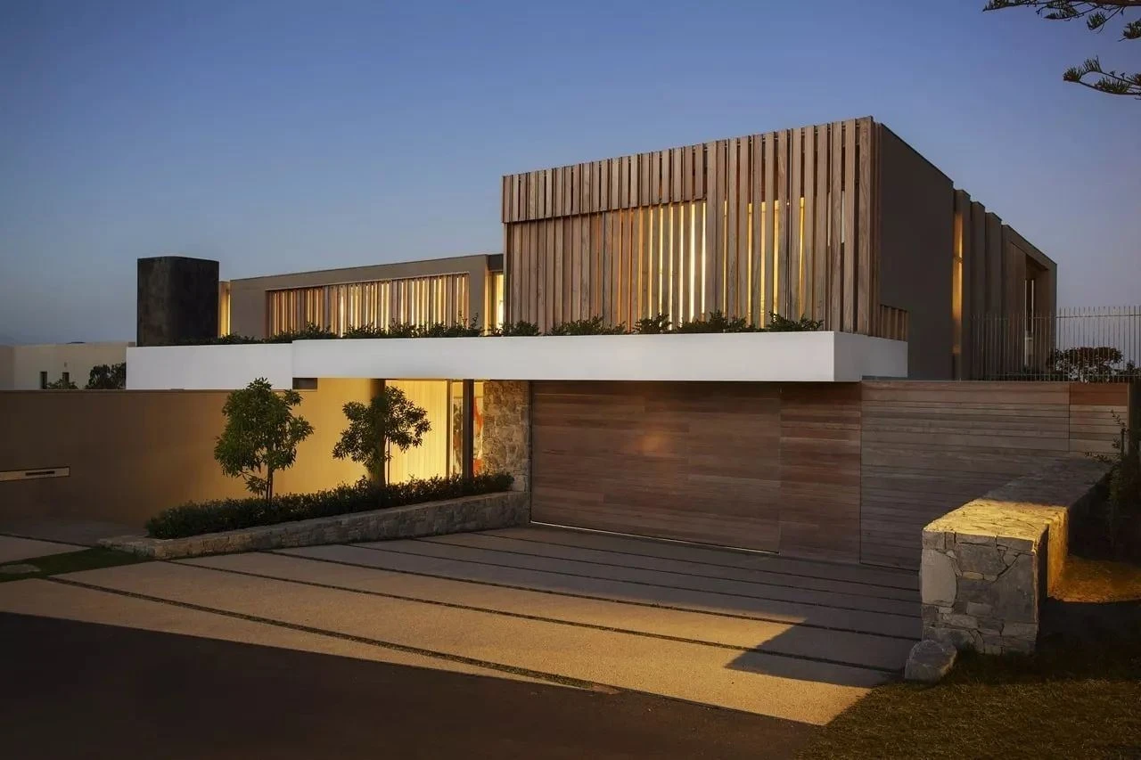 Outdoor wall panel