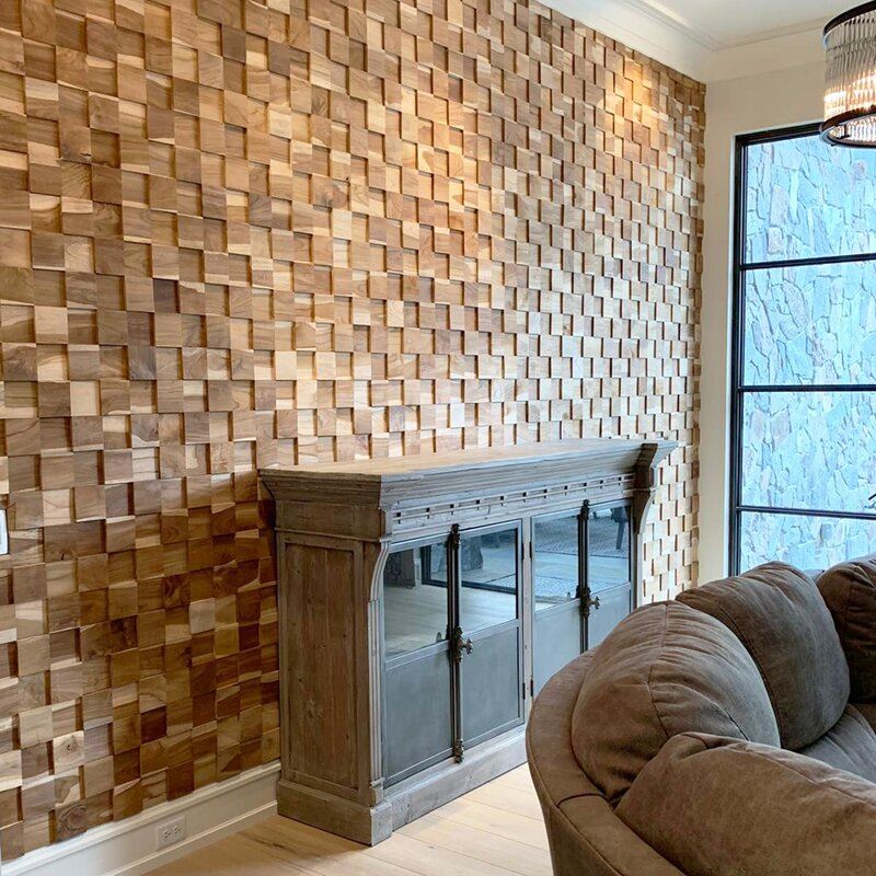 Solid wood Mosaic