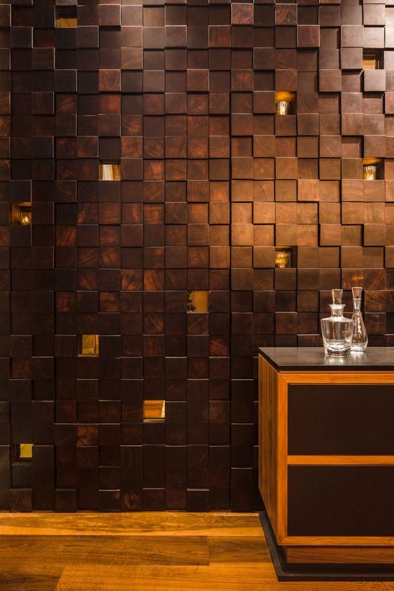 Solid wood Mosaic
