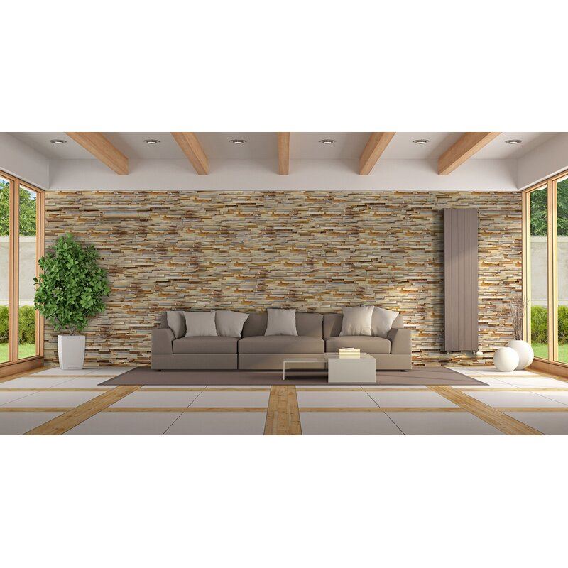 Teak+8_+x+19.5_+Solid+Wood+Wall+Paneling+in+Matte+Tan