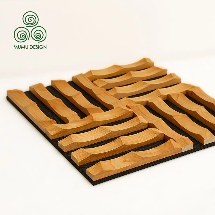 wood relief wall panel