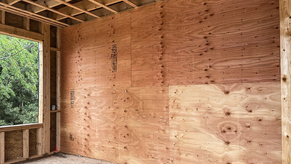 Installation method of wood veneer wall panel Installation method of wood veneer wall panel