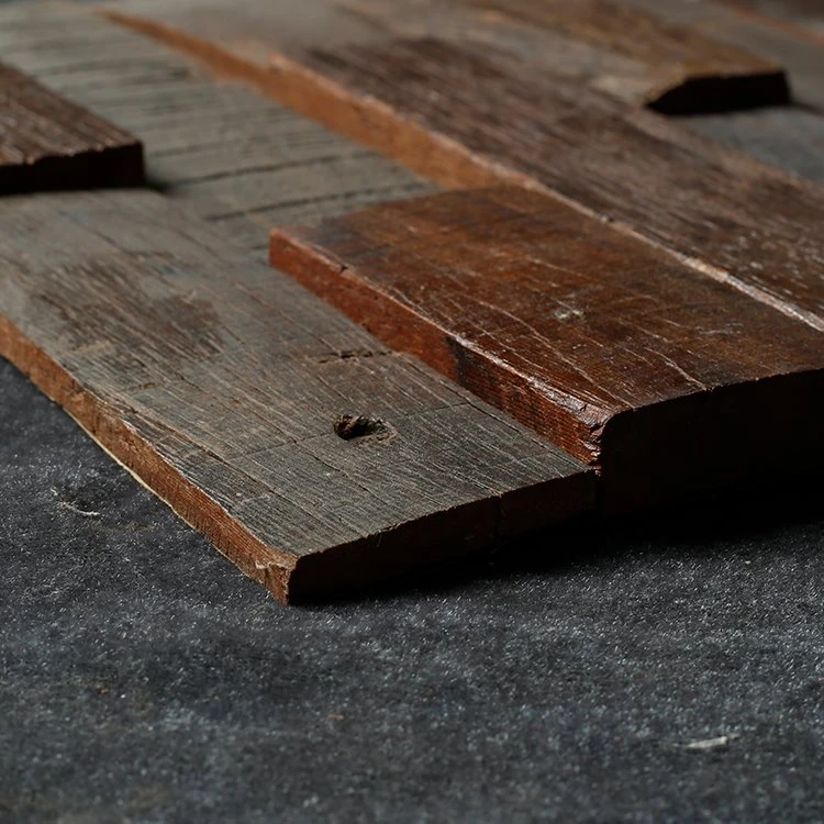 indoor wood mosaic background wall