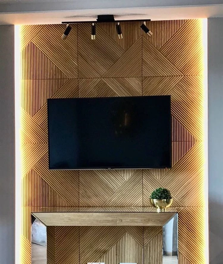 Wood Textured Wall