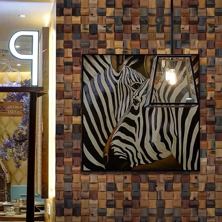 3D Wood Groove Pannel