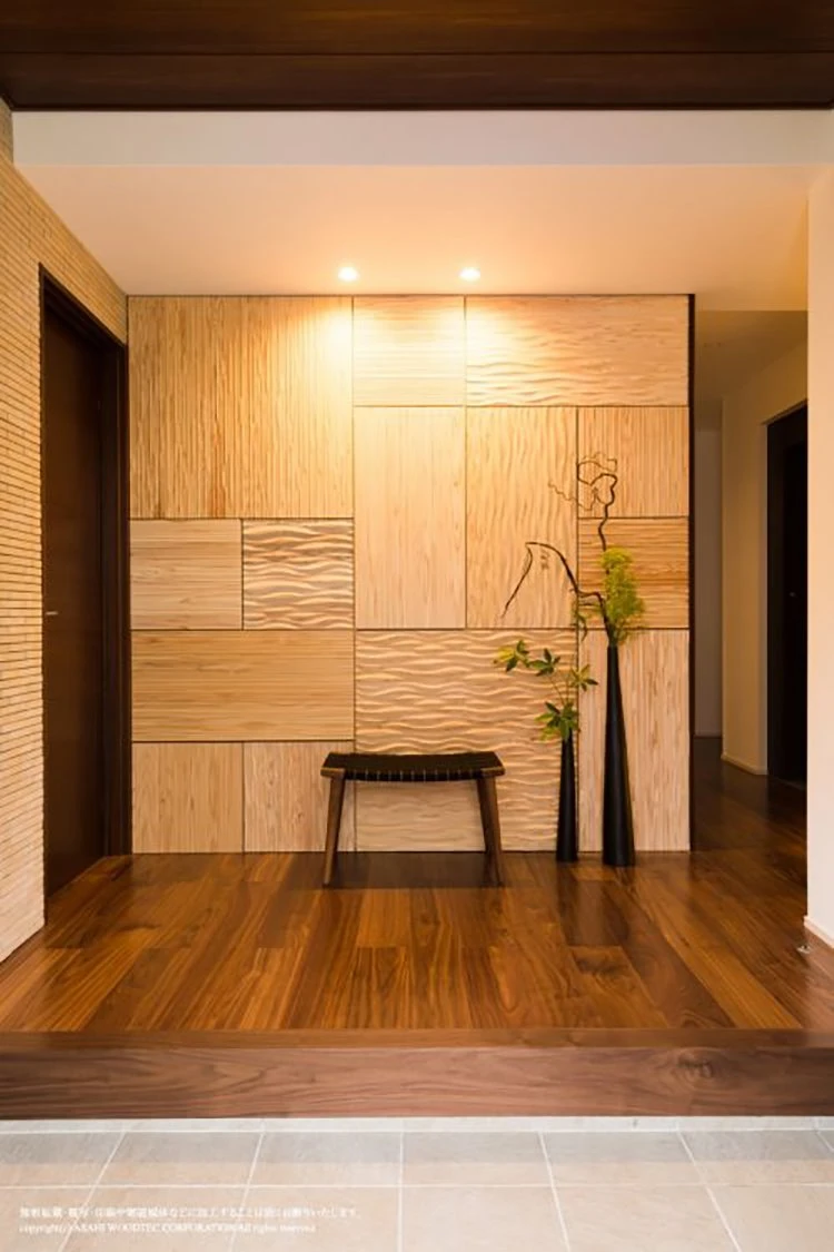 Imitation Handmade Corrugated Wall Panel