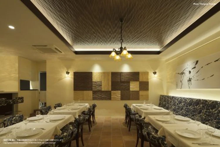 3D Craved Luxury Wood Wall Panel