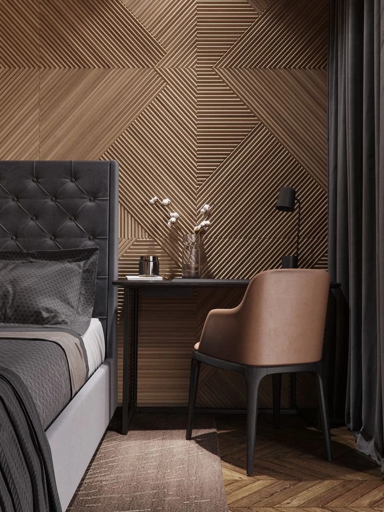 Decorative Wall Panelling Wood Squares