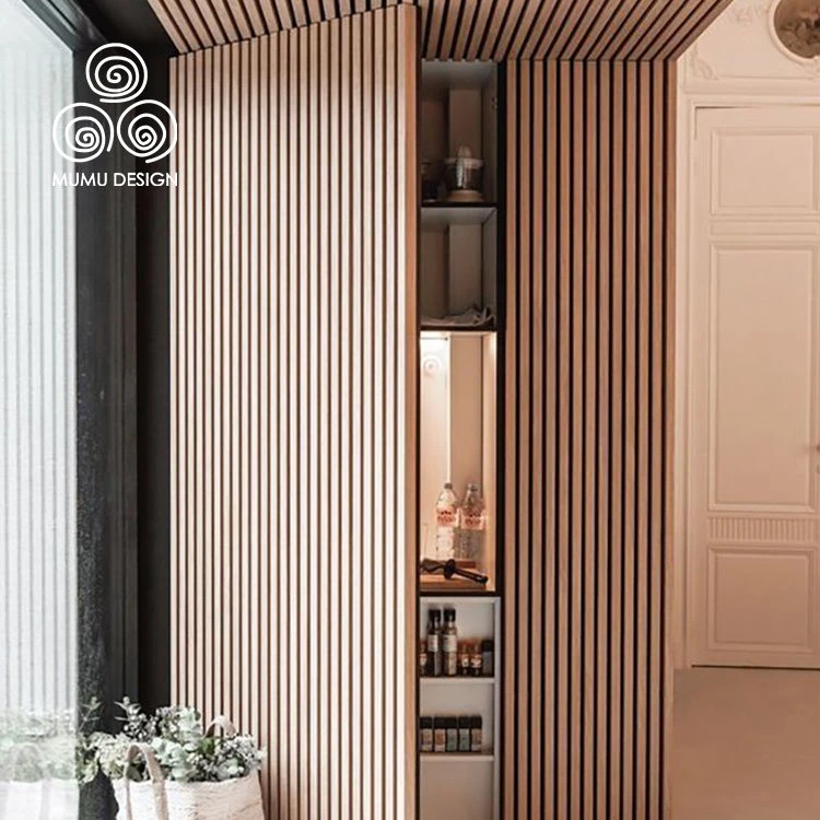 Interior Panel With Geometrical Lines