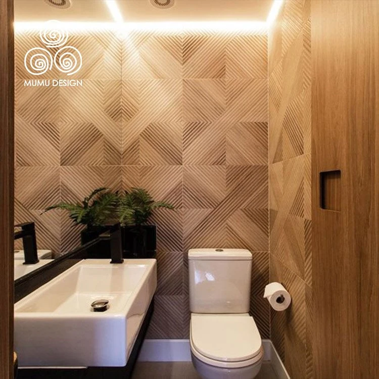 Wood Home Office Wall Panel