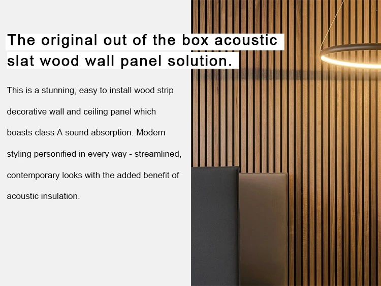 Vertical Wood Slat Wall Panel