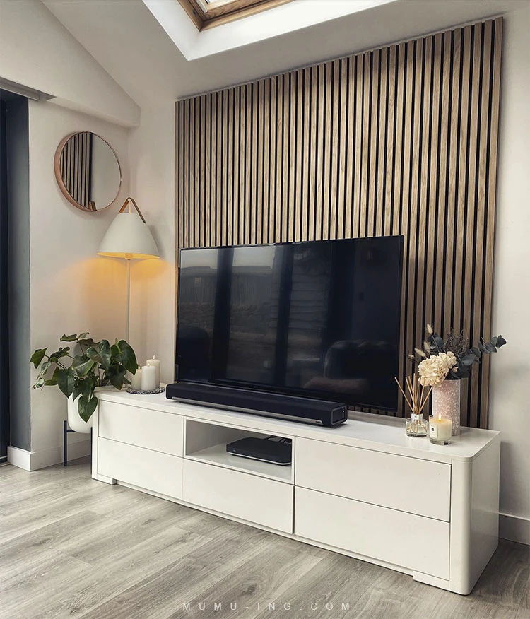 Slatted Wood Acoustic Panel