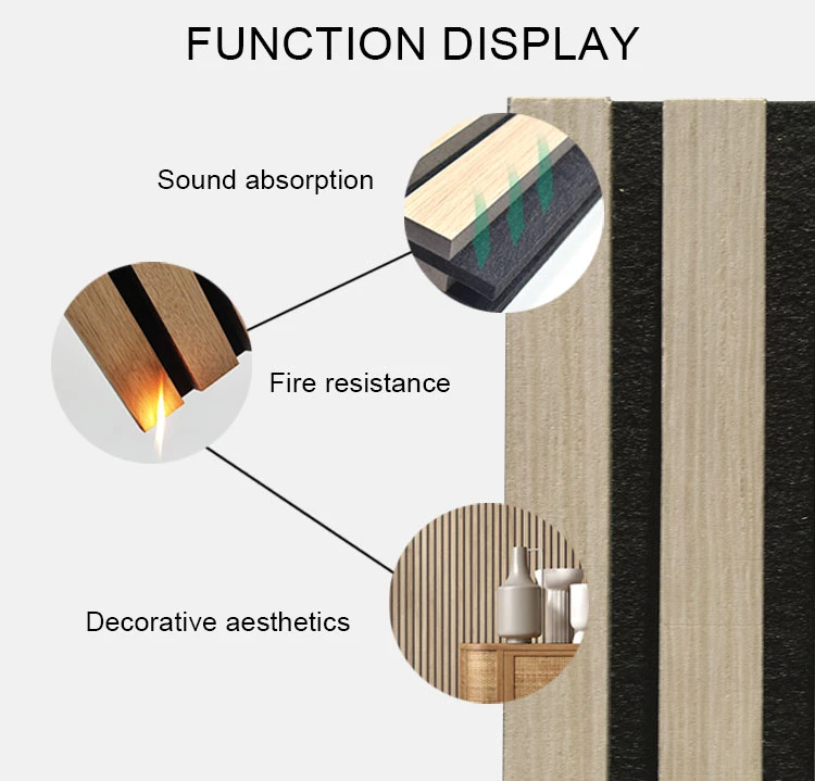 Vertical Wood Slat Wall Panel