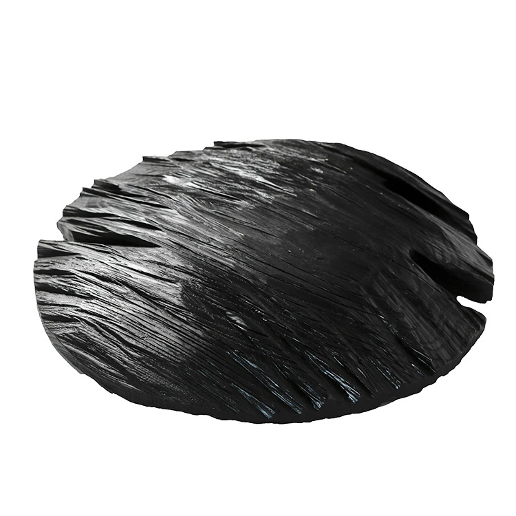Dark Disc Wooden Ornaments