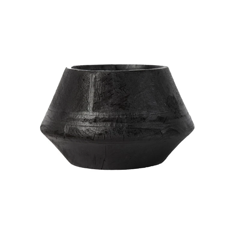 Black Vase Woodworkong Black Vase Woodworkong