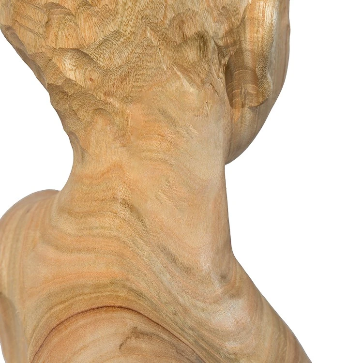 Head Of A Child Vintage Woodworking