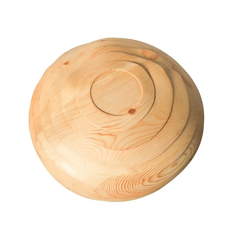 Brown Ribber Wood Ball Brown Ribber Wood Ball
