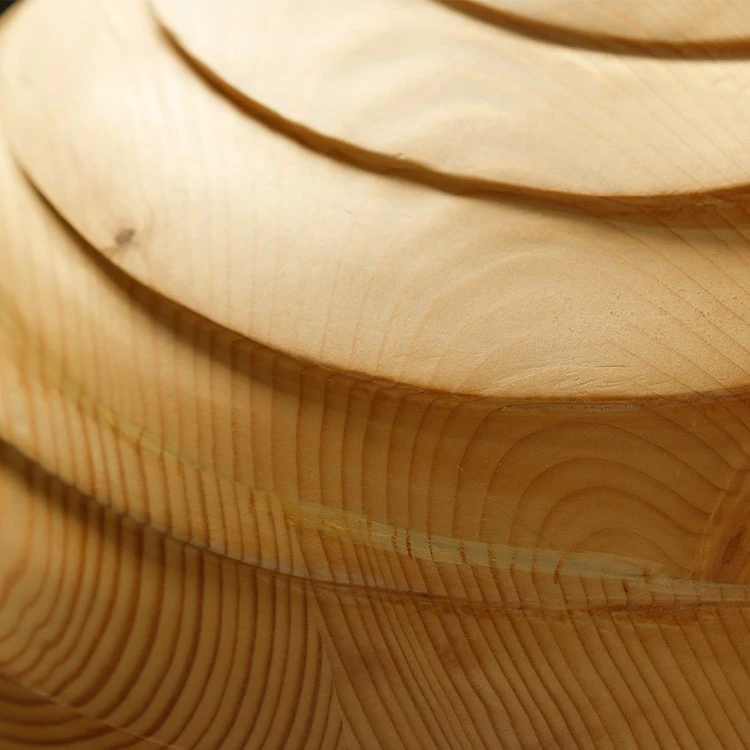 Brown Ribber Wood Ball