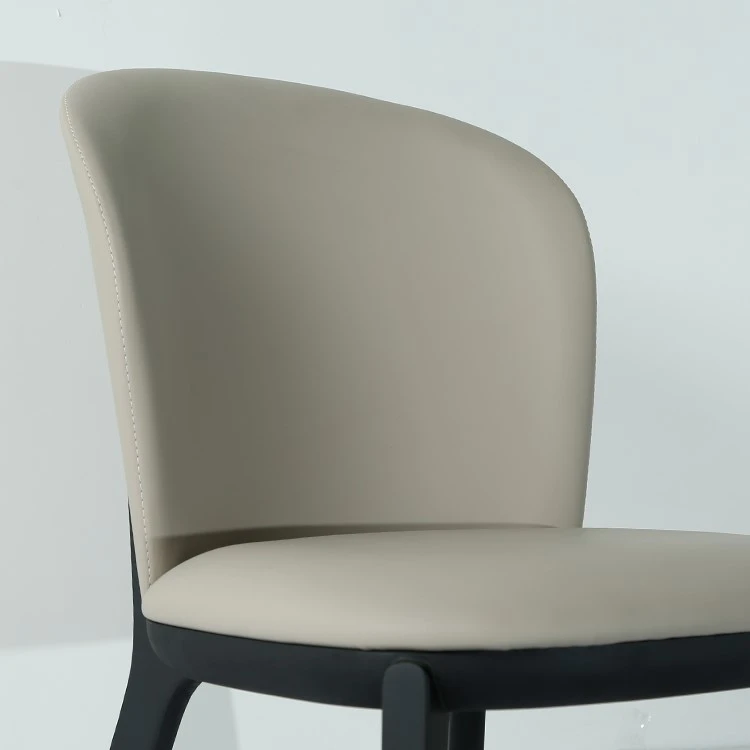 Ash White Leather Dining Chair Ash White Leather Dining Chair