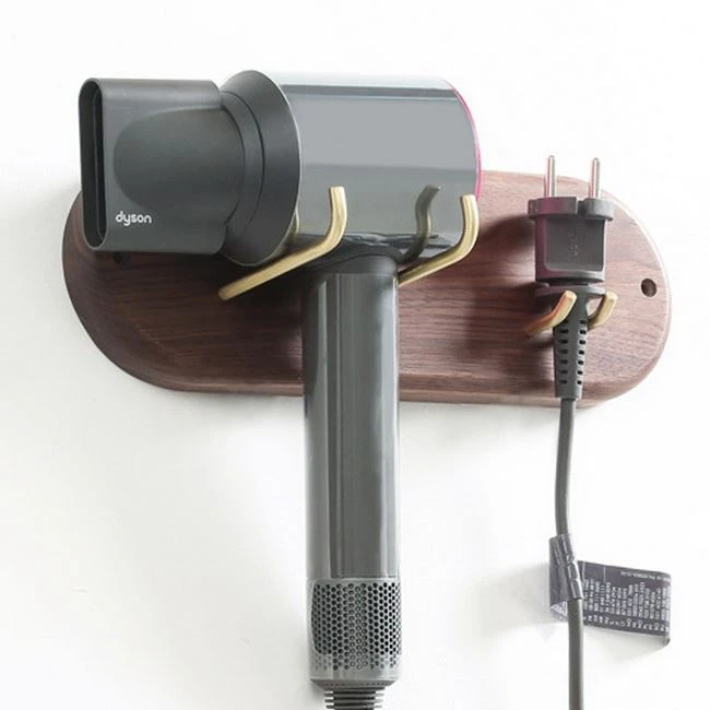 Bathroom Hair Dryer Rack