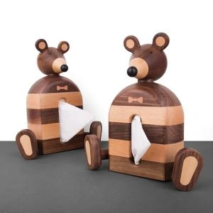 Wooden Roll Paper Holder