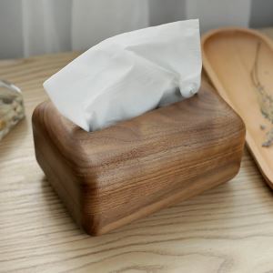 Wooden Tissue Box