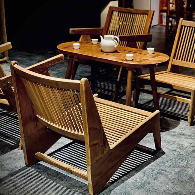 wood recliner chair