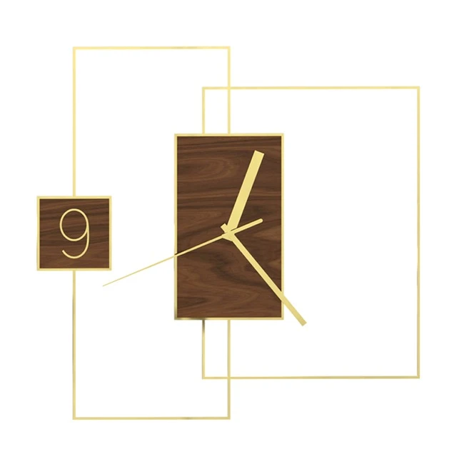 Wooden Silent Wall Clock