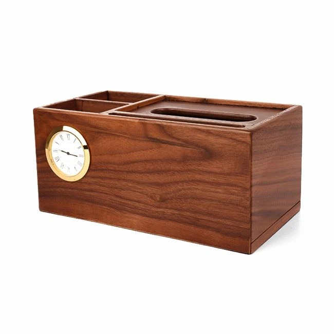 Wooden Tissue Storage Box