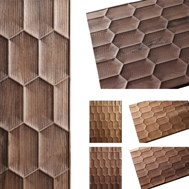 Modern Style Honeycomb Wood Panels Modern Style Honeycomb Wood Panels