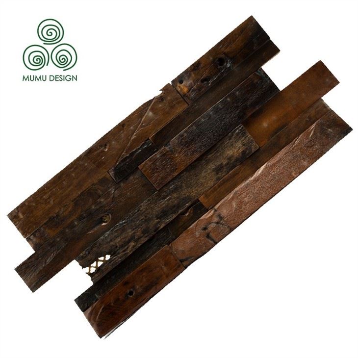 Old Ship Wood Mosaic Wall Tiles Old Ship Wood Mosaic Wall Tiles