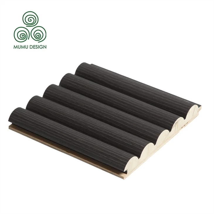 Natural Walnut Acoustic Slat Wood Wall Panels