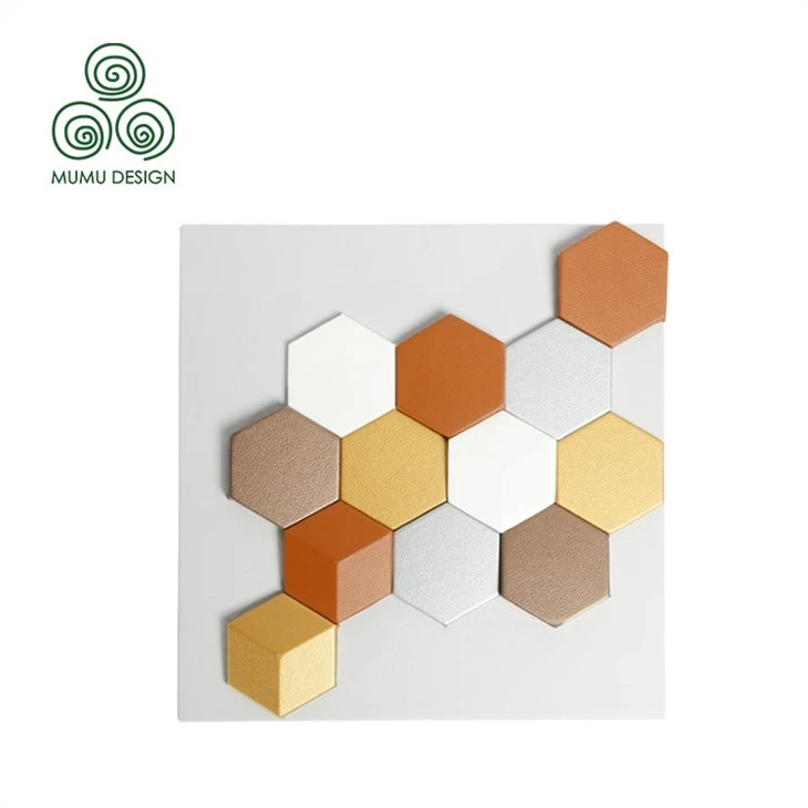 MDF Leather Wood Wall Panel MDF Leather Wood Wall Panel