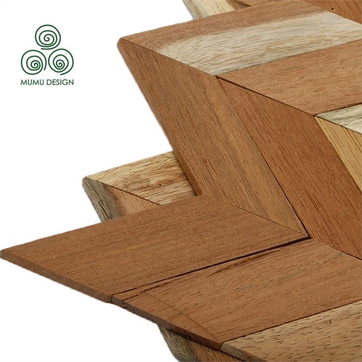 Mosaic Solid Wood Cladding Mosaic Solid Wood Cladding