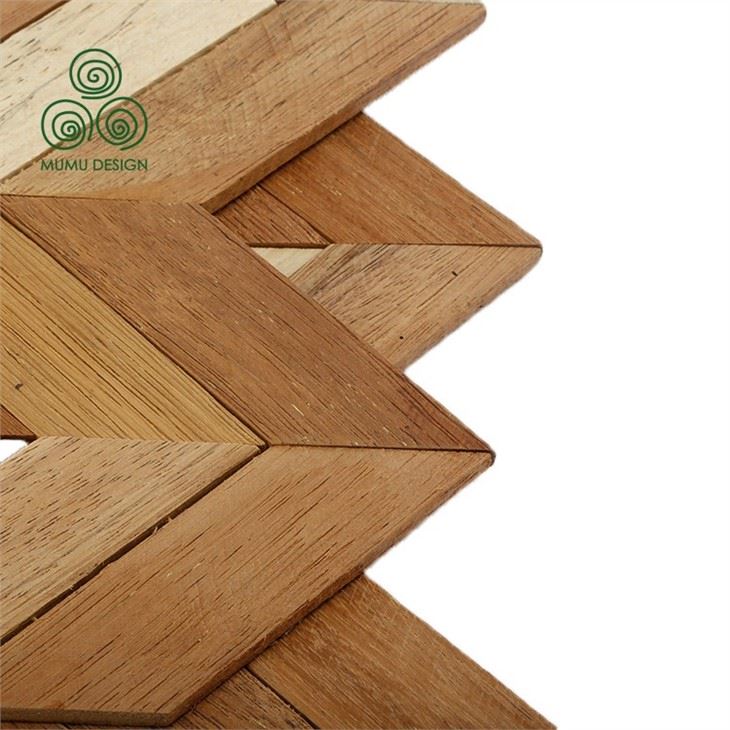 Mosaic Solid Wood Cladding Mosaic Solid Wood Cladding