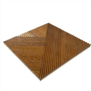 3D Concave Fluted Wood Panels