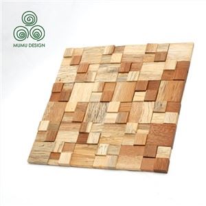 Wooden Mosaic Wall Art