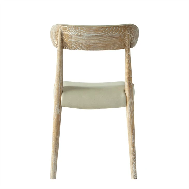Ash Cream Siding Dining Chair