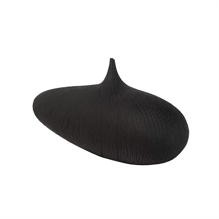 Black Slender Vase