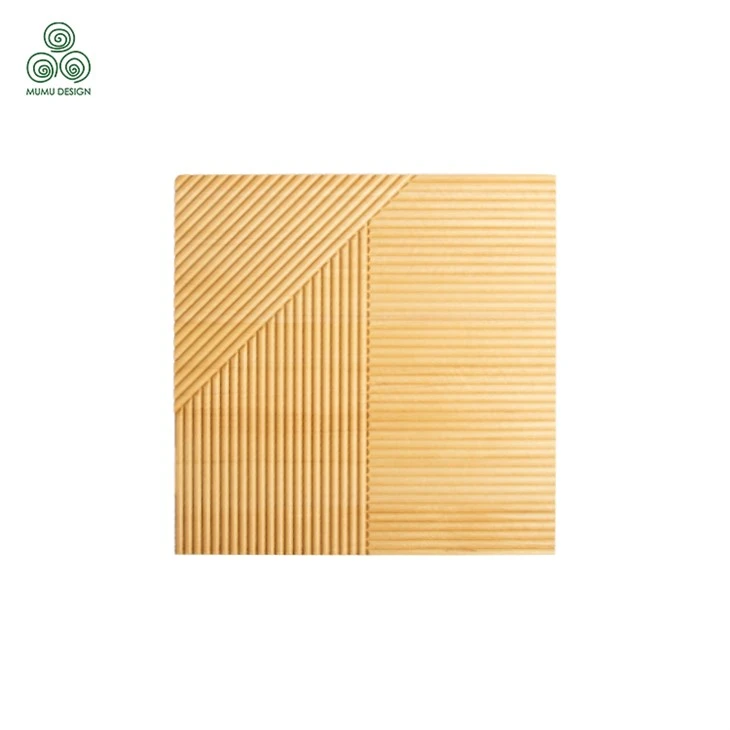 Natural Decorative Wood Panels Design Facade in Light Yellow Natural Decorative Wood Panels Design Facade in Light Yellow