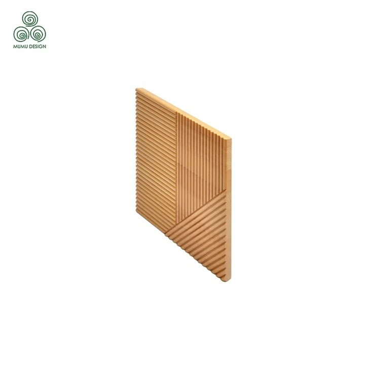 Natural Decorative Wood Panels Design Facade in Light Yellow Natural Decorative Wood Panels Design Facade in Light Yellow