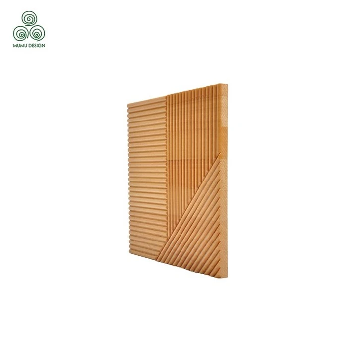 Natural Decorative Wood Panels Design Facade in Light Yellow Natural Decorative Wood Panels Design Facade in Light Yellow