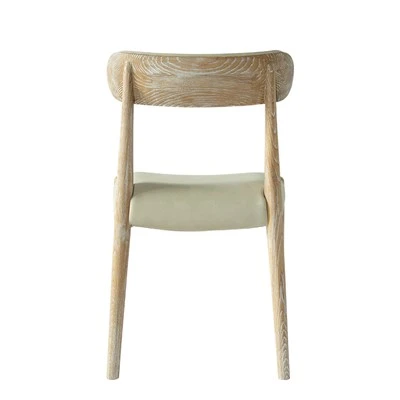 Ash Cream Siding Dining Chair