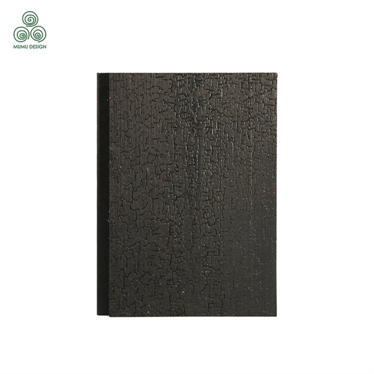 Charred Black Shou Sugi Ban