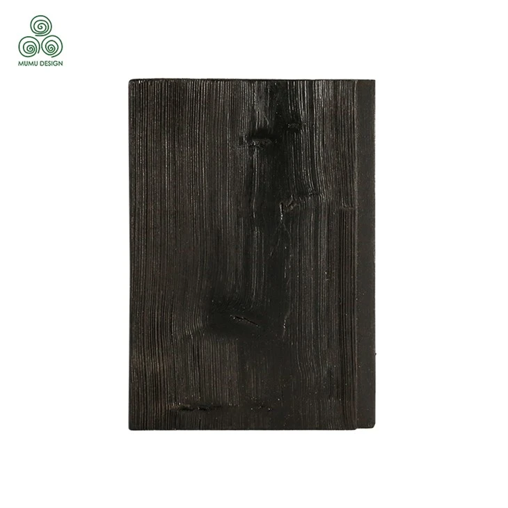 Deep Charred Black Shou Sugi Ban
